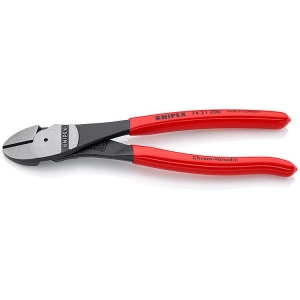 Knipex 74 21 200 Diagonal Cutter high-leverage Offset 200mm